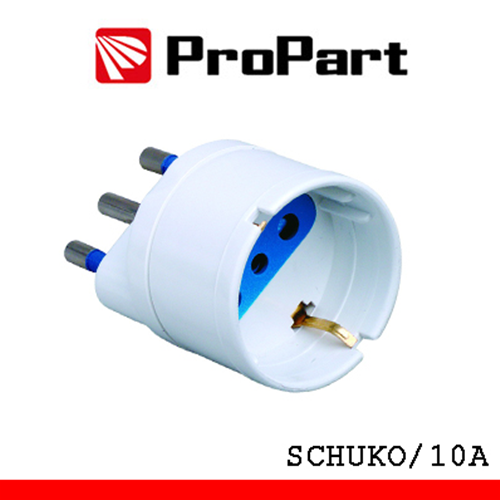 ADATTATORE PRESA SCHUKO SPINA 16A PROPART PES1007