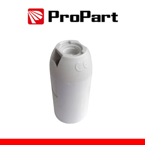PORTALAMPADA ATTACCO E14 2A 250V X CAVO 0.5 1.5 MM 40W NERO